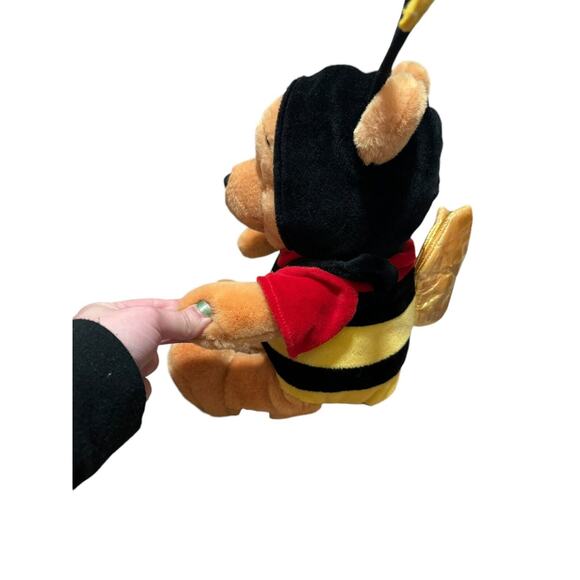 Walt Disney Winnie The Pooh Honey Bee 13” Stuffed Animal Plush Toy Vintage - Picture 2 of 8